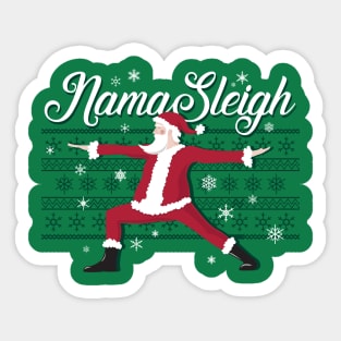 Christmas Yoga Shirt Sticker